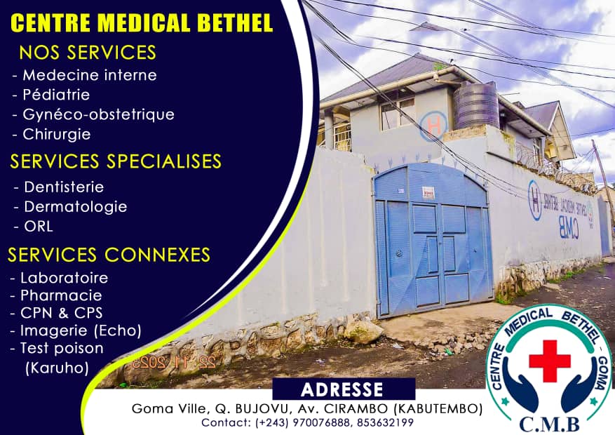 Centre Médical Bethel facility in Goma